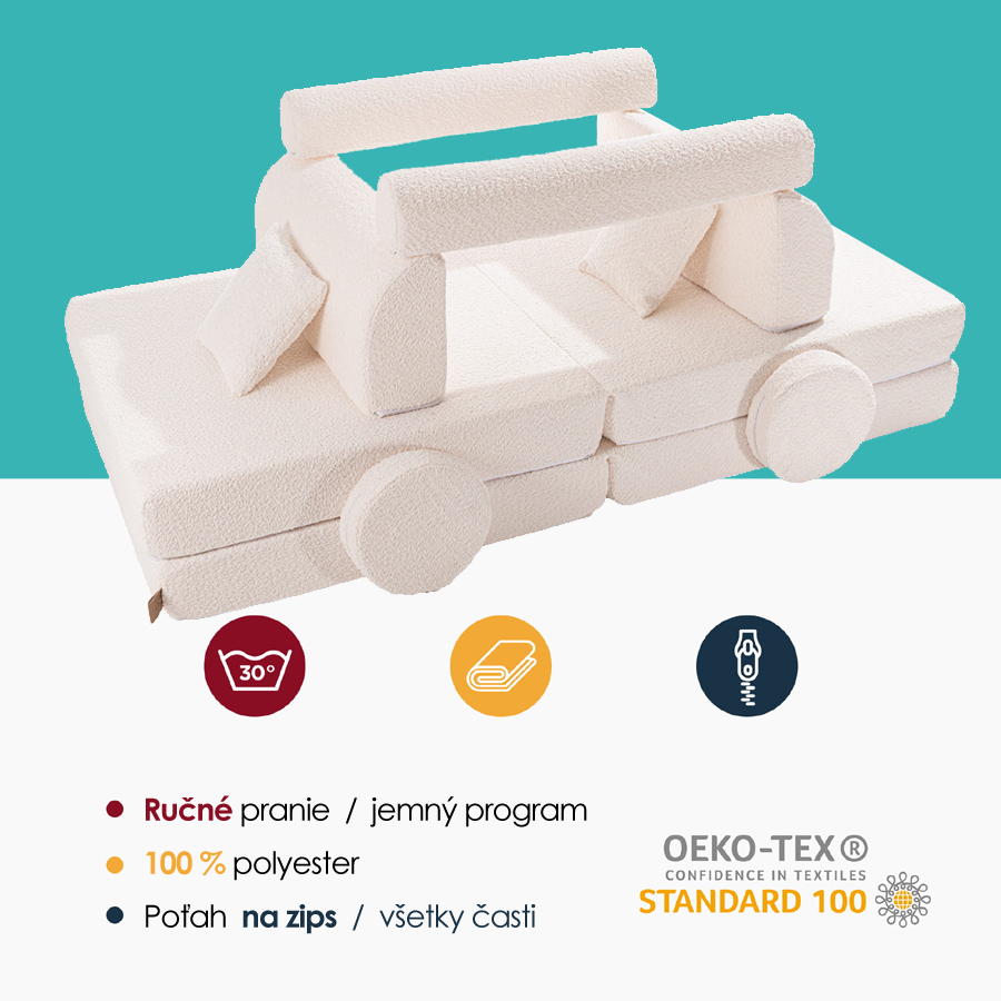 skladaci penovy bunker sofa premium