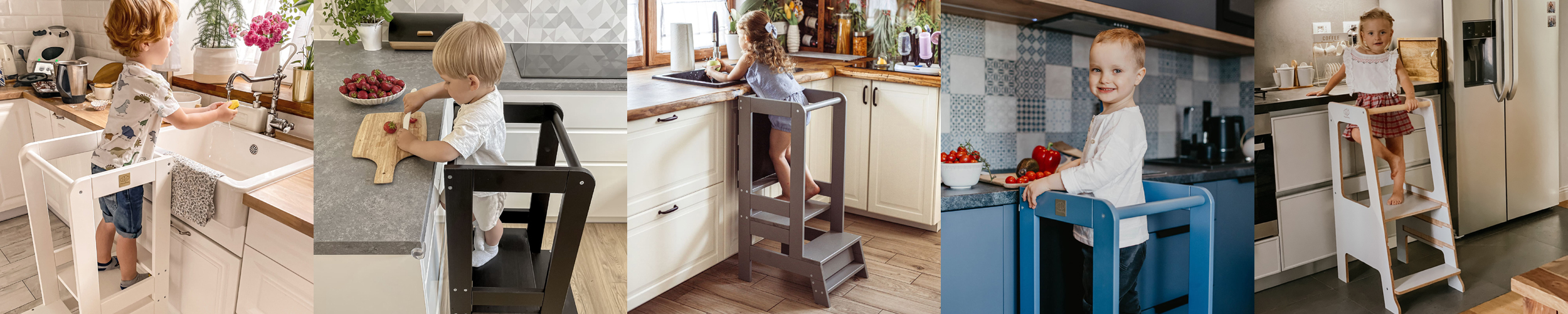 učiace veže, kuchynský pomocník, kitchen helper