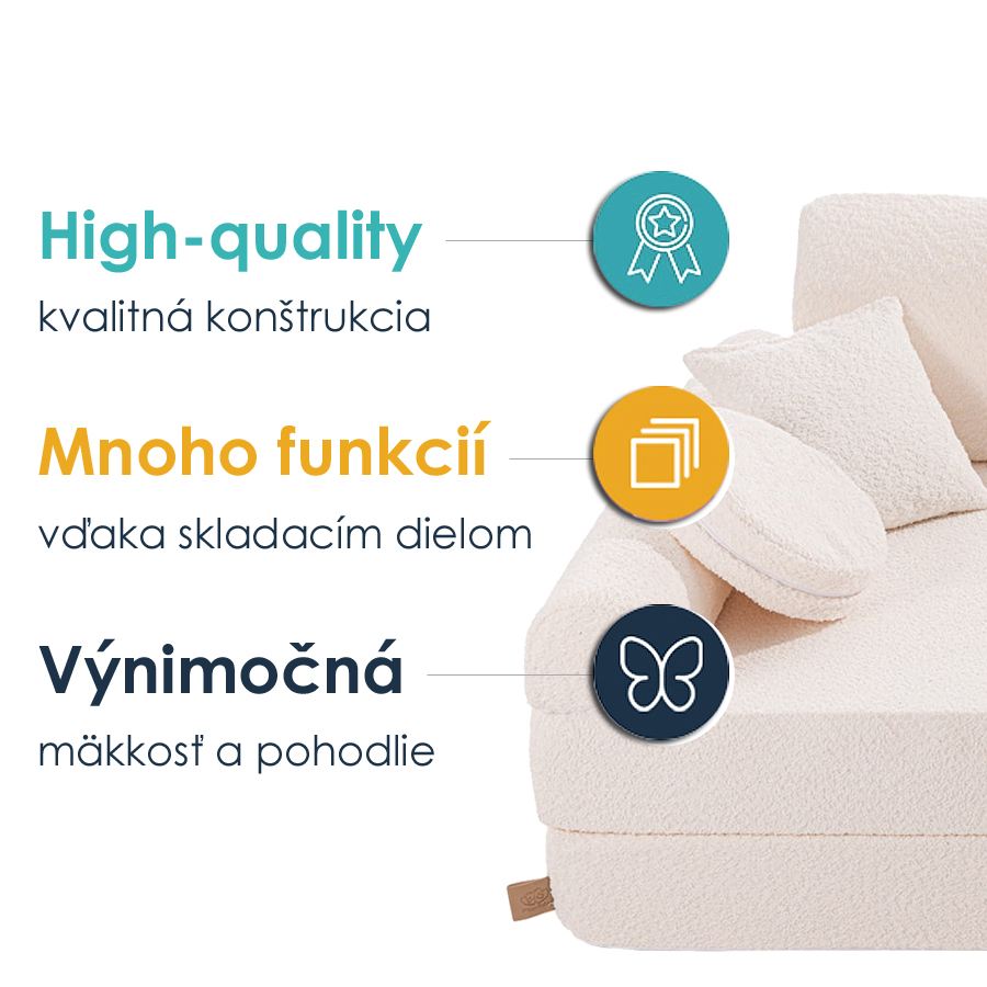 skladaci penovy bunker sofa premium popis