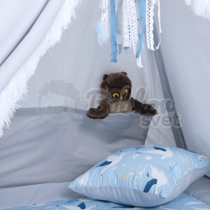 Teepee stan pre deti set s príslušenstvom - Labutí vietor