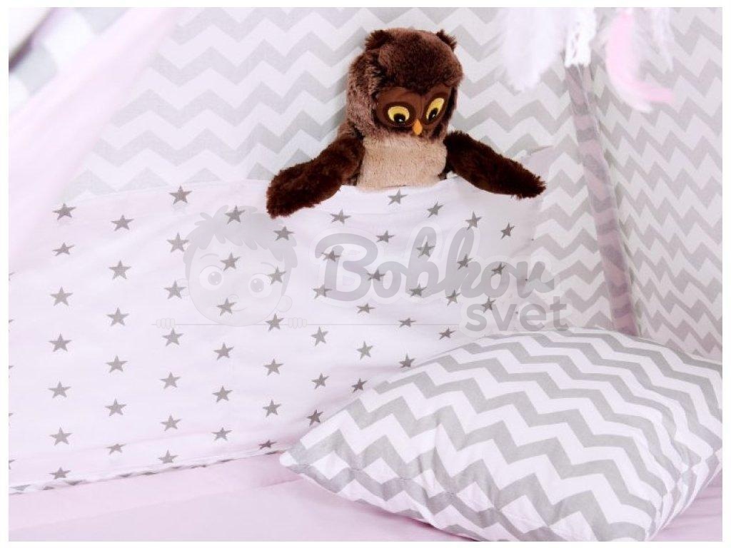 Teepee stan pre deti set s príslušenstvom - Cik cak ružový