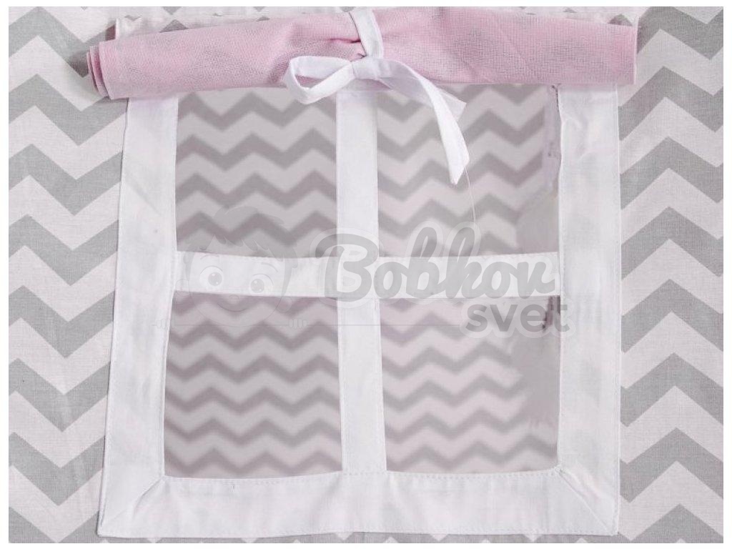 Teepee stan pre deti set s príslušenstvom - Cik cak ružový