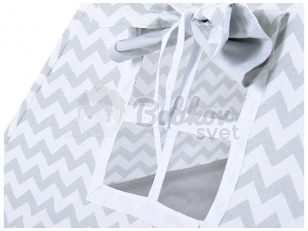 Teepee stan pre deti set s príslušenstvom - Cik cak biely