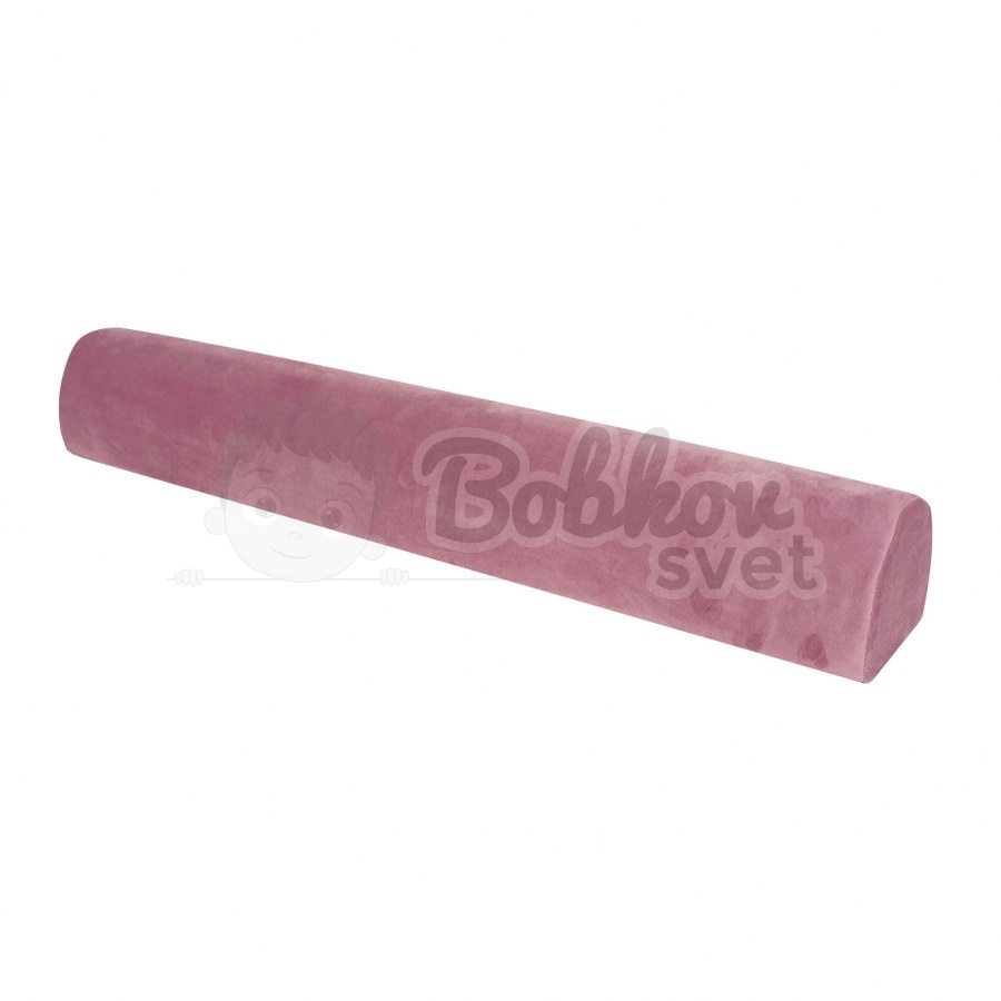 Veľký skladací bunker / detské ihrisko / pohovka - SOFA velvet PINK 160 cm