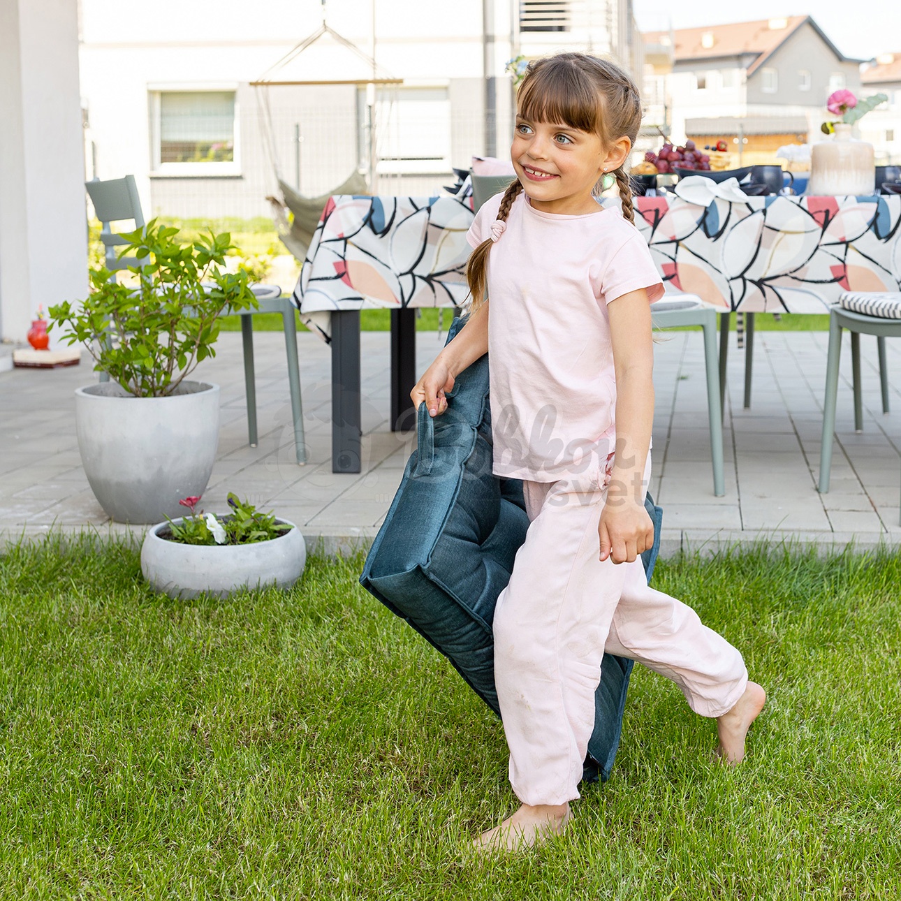Sedák / puf 50cm edícia MAGIC WORLD - dino