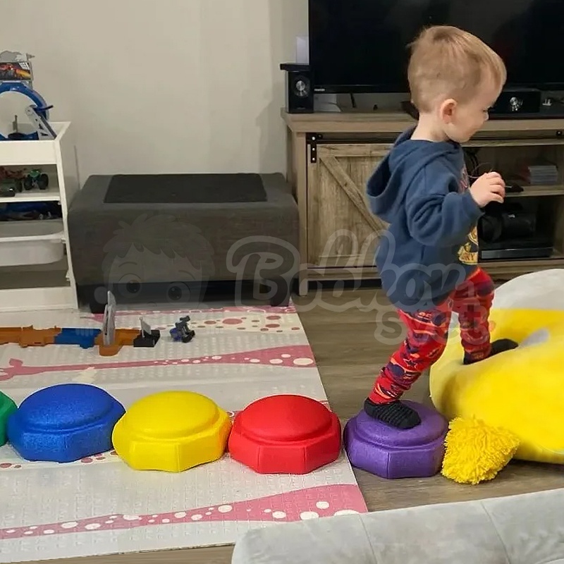 Variabilné balančné kamene Stepping Stones | hrubá motorika - SADA č.2