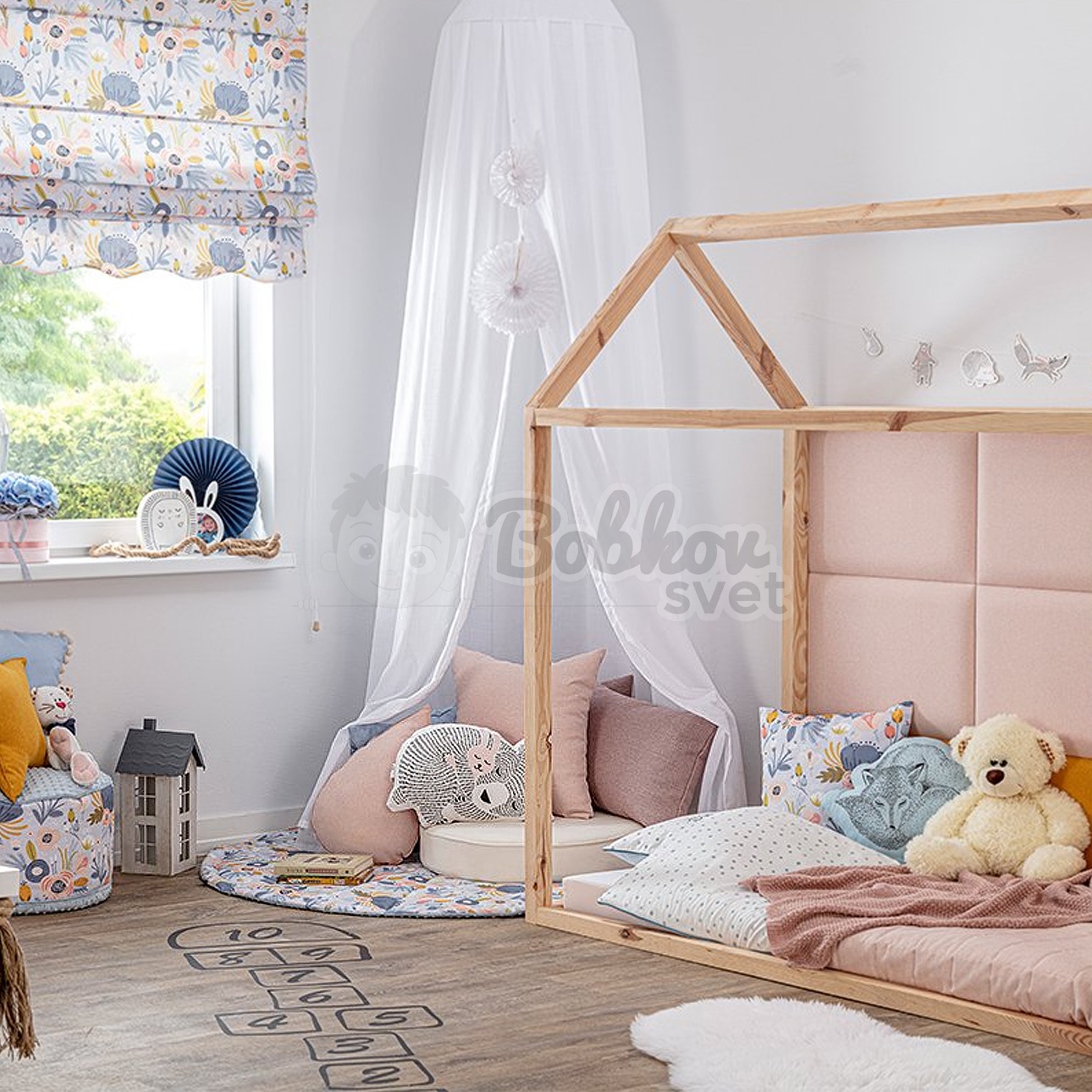 VELVET sedací vak / puf 60cm - antická ružová