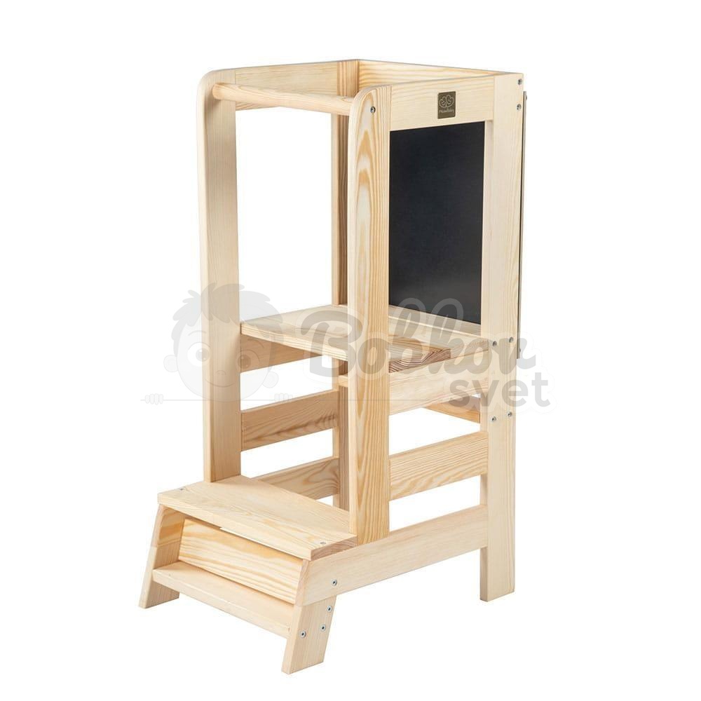 Učiaca veža STANDARD MeowBaby® Kitchen Helper s tabuľkou