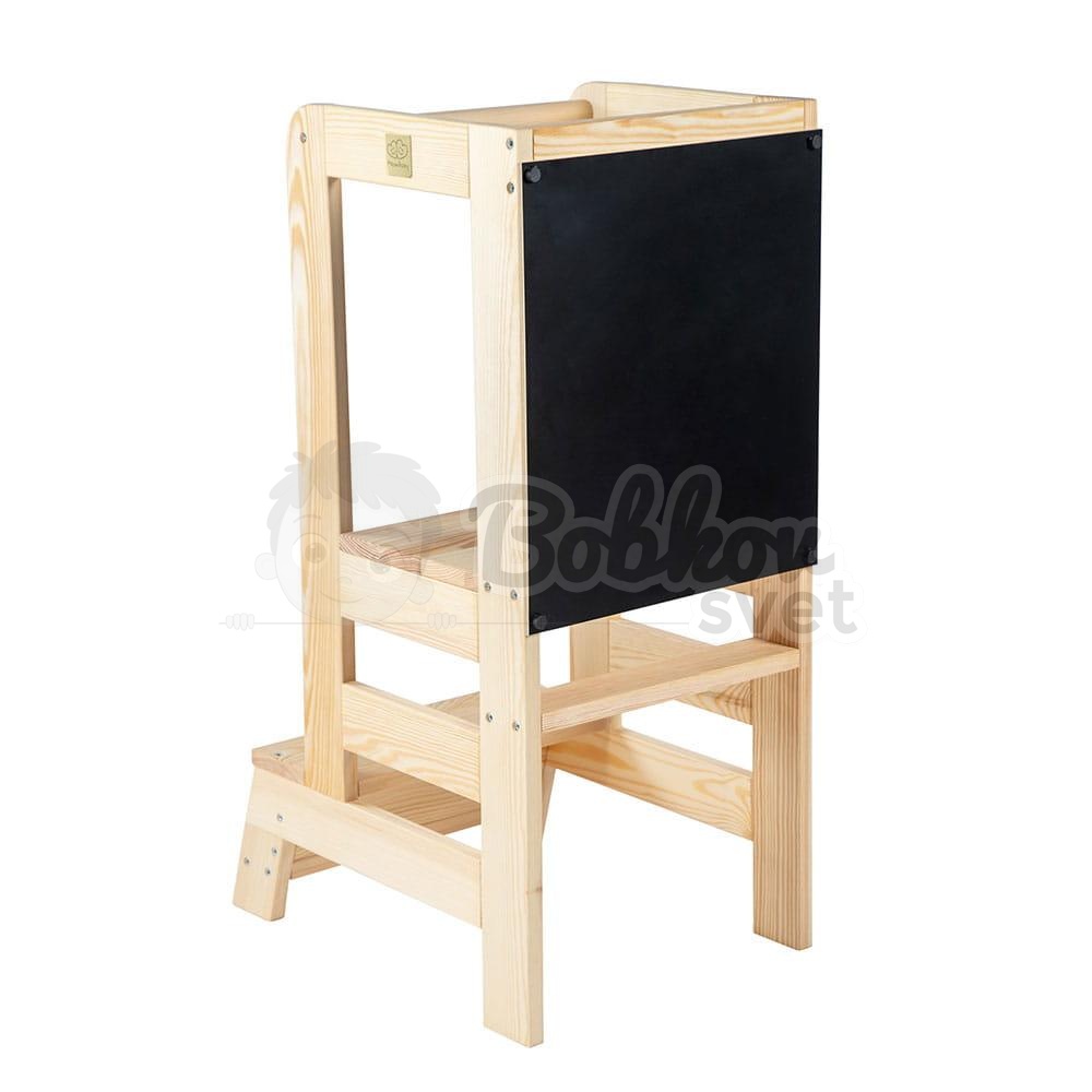 Učiaca veža STANDARD MeowBaby® Kitchen Helper s tabuľkou