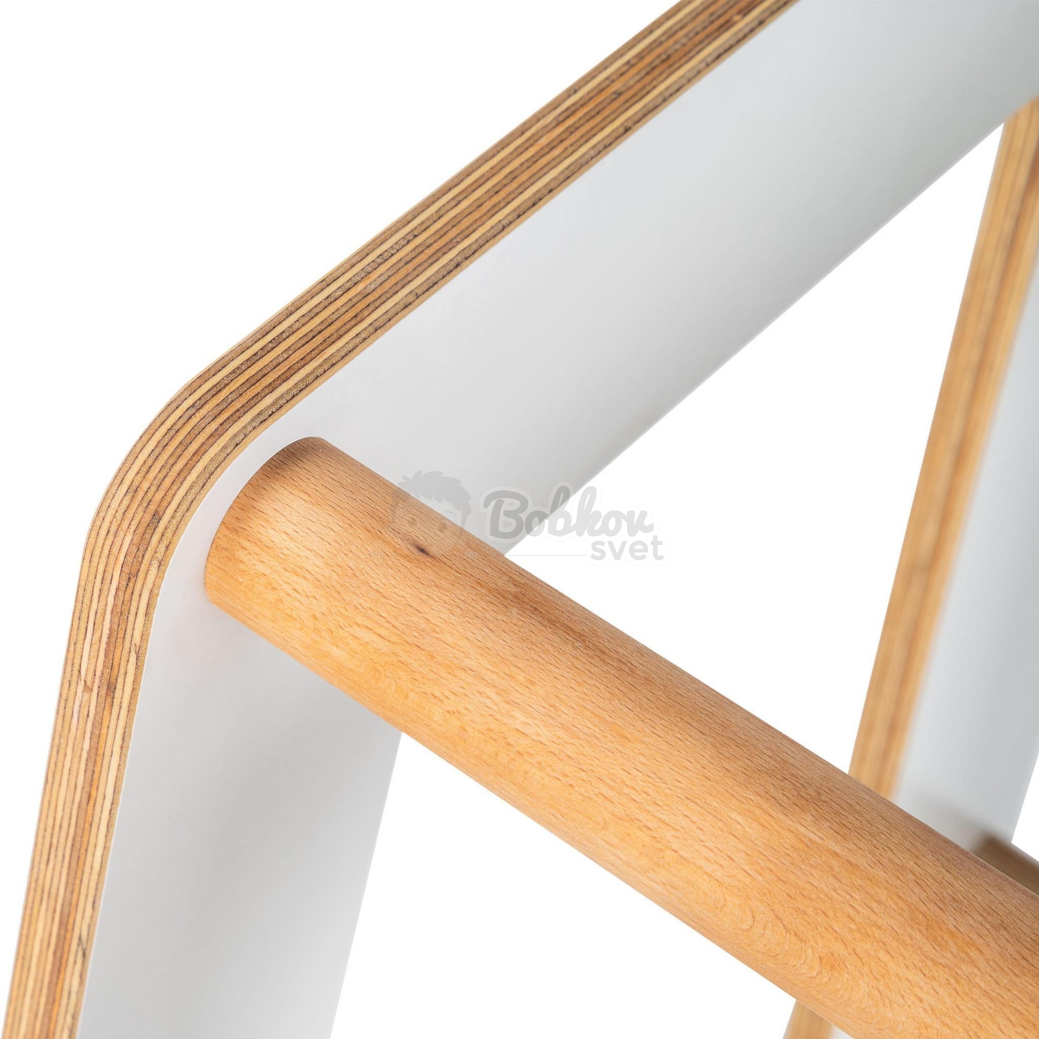 Učiaca veža SCANDI MeowBaby® Kitchen Helper - biela