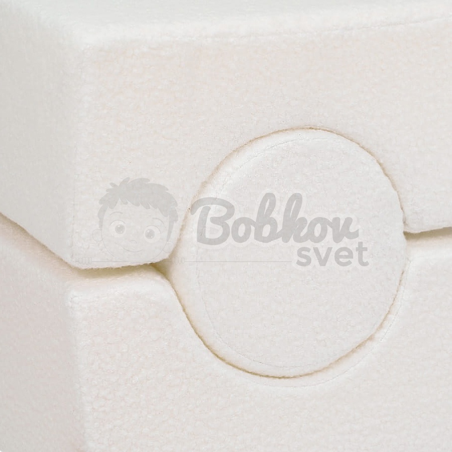 Penová hracia zostava / 3 dielny set - Shape BOUCLE white
