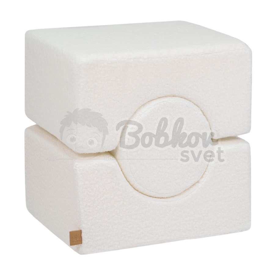 Penová hracia zostava / 3 dielny set - Shape BOUCLE white