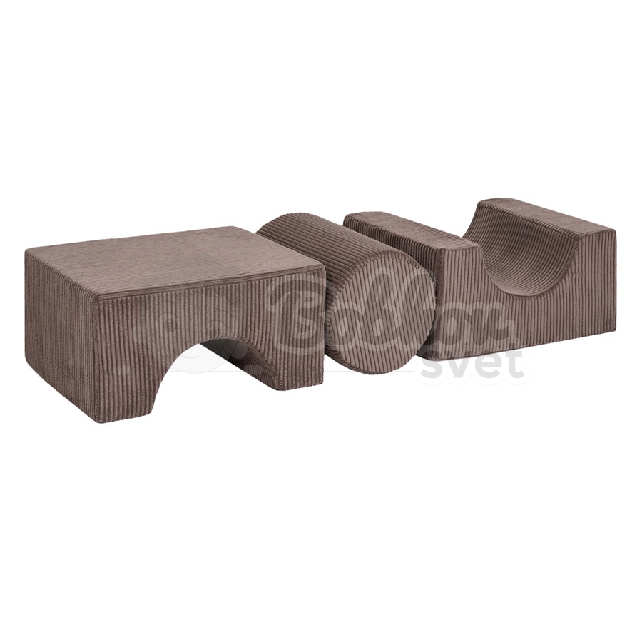 Penová hracia zostava / 3 dielny set - Shape Corduroy Estetic BROWN
