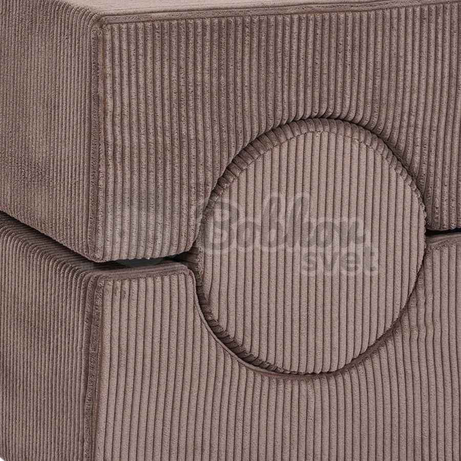 Penová hracia zostava / 3 dielny set - Shape Corduroy Estetic BROWN
