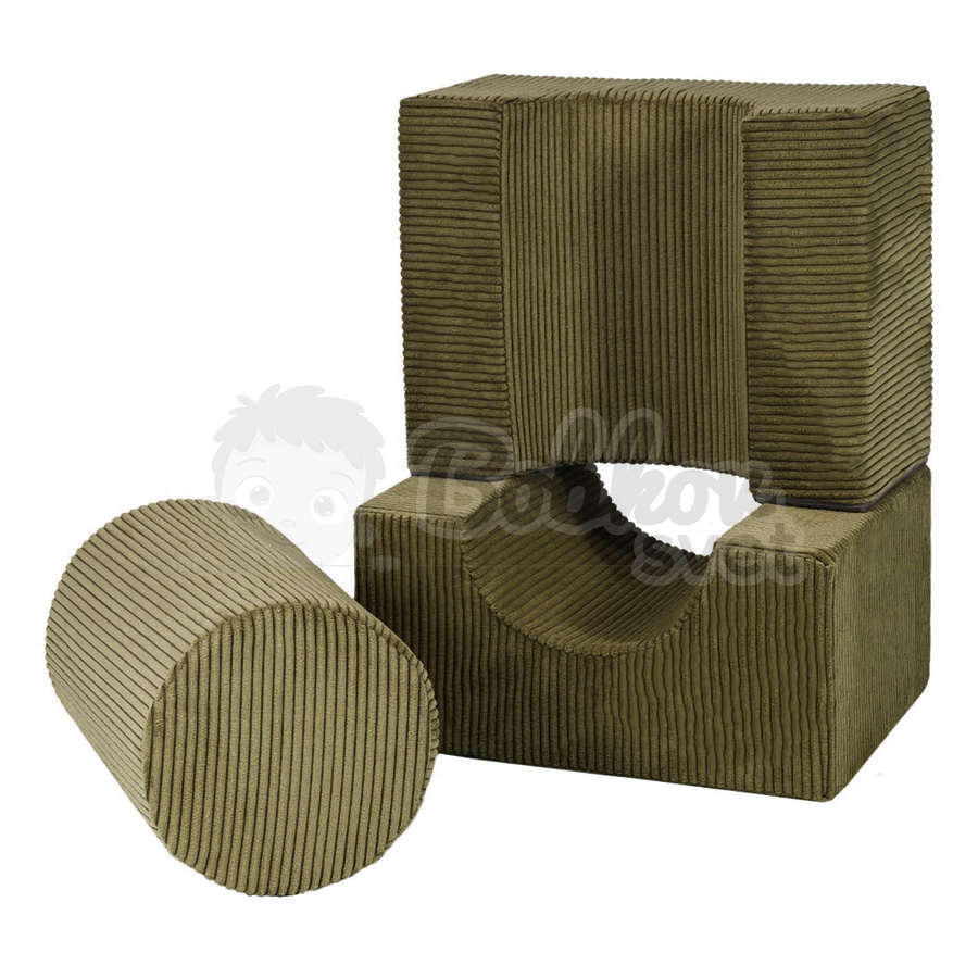 Penová hracia zostava / 3 dielny set - Shape Corduroy Estetic KHAKI