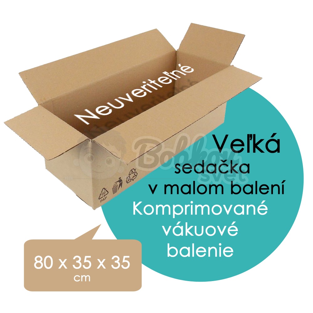 Veľký skladací bunker - SOFA premium Corduroy Estetic - TYRKYS 160 cm