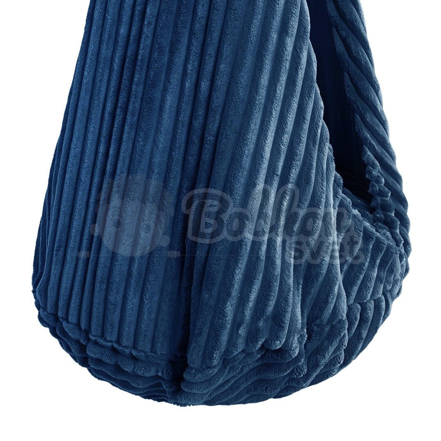 Závesná kvapka - hojdačka do izby + HÁK - CHURROS hard - Midnight BLUE