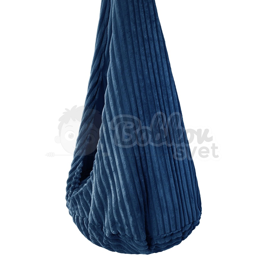 Závesná kvapka - hojdačka do izby + HÁK - CHURROS hard - Midnight BLUE