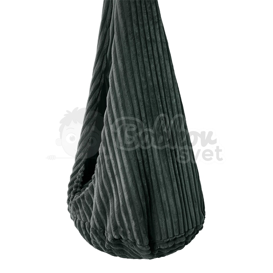 Závesná kvapka - hojdačka do izby + HÁK - CHURROS hard - Forest GREEN