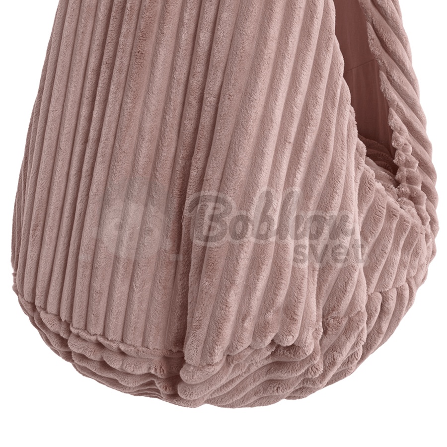 Závesná kvapka - hojdačka do izby + HÁK - CHURROS hard - Ruby PINK