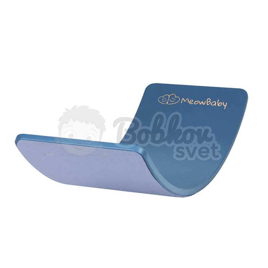 Drevená balančná doska pre deti MeowBaby® s filcom (80x30cm) - OCEAN