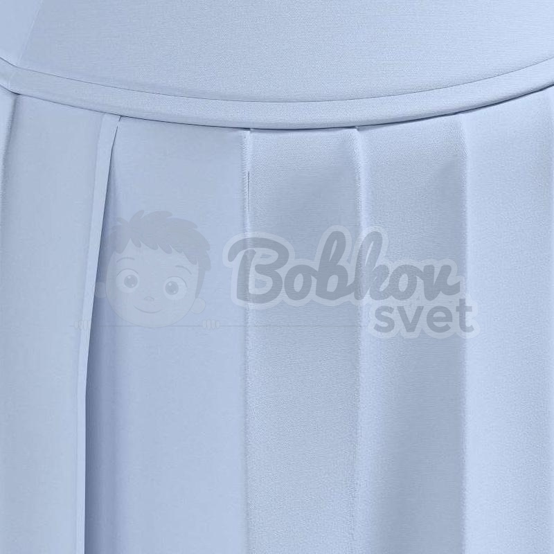 Závesný baldachýn / nebesá nad posteľ kolekcia Happiness - ľadovomodrý
