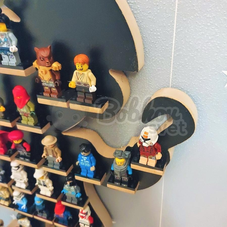Organizér na LEGO postavičky / figúrky - séria BLACK - PIRÁT