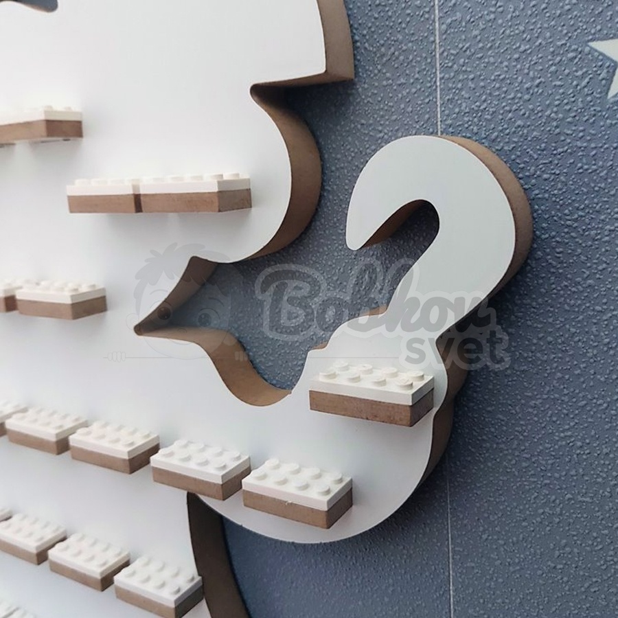 Organizér na LEGO postavičky / figúrky - PIRÁT