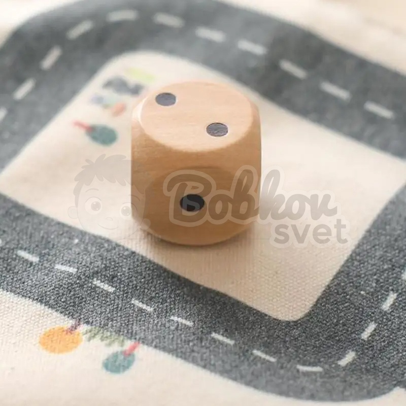 Set autíčok - obojstranná autodráha s garážami - ADVENTURE JOURNEY