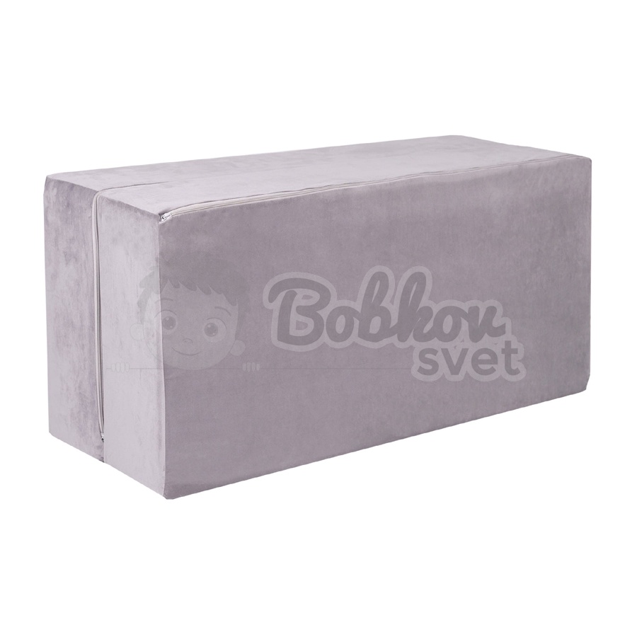 Detská rozkladacia pohovka + 2 taburetky - SOFA GRAY 96 cm