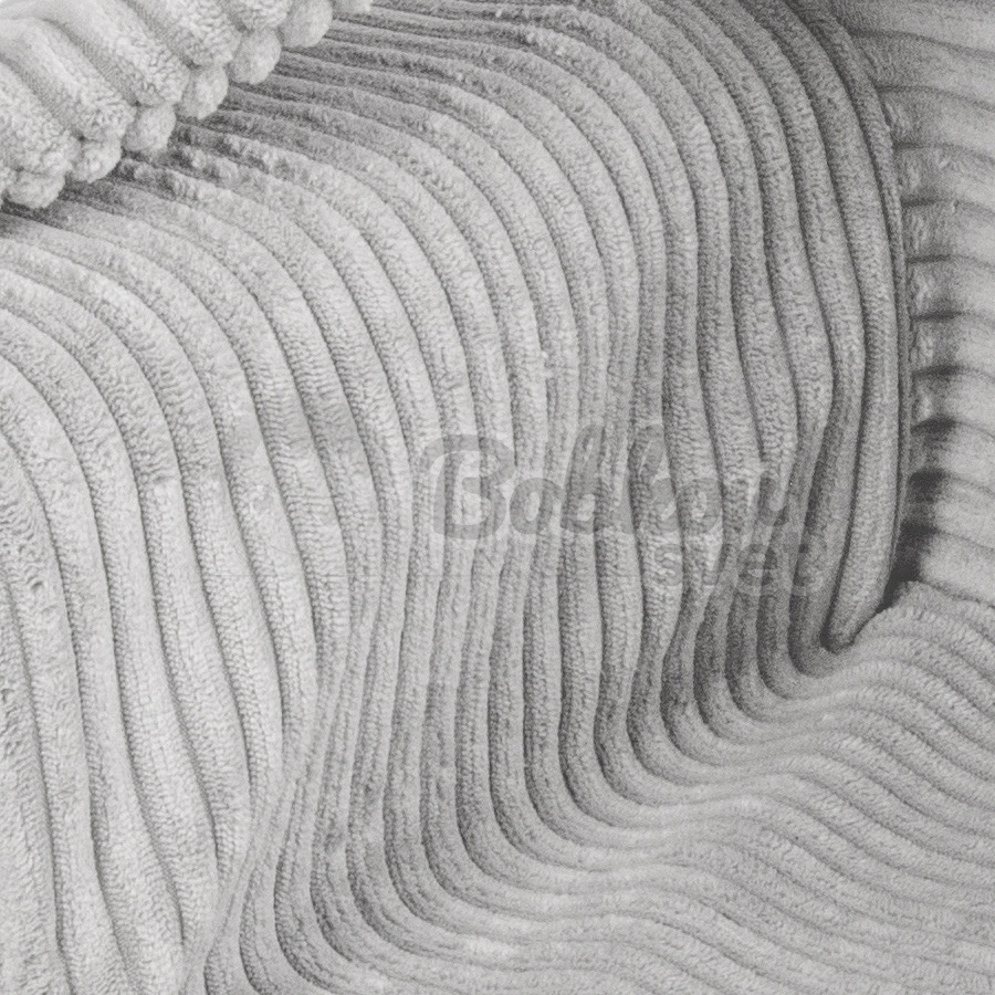BUNNY detské kresielko do izby - menčester / Corduroy - GREY