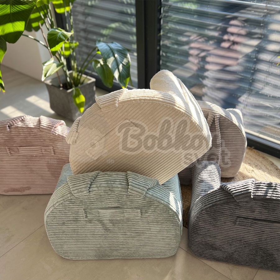 BUNNY detské kresielko do izby - menčester / Corduroy - BEIGE
