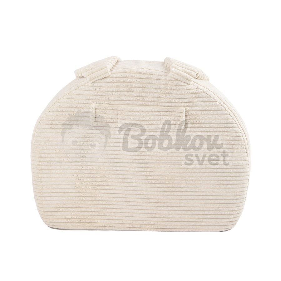 BUNNY detské kresielko do izby - menčester / Corduroy - BEIGE