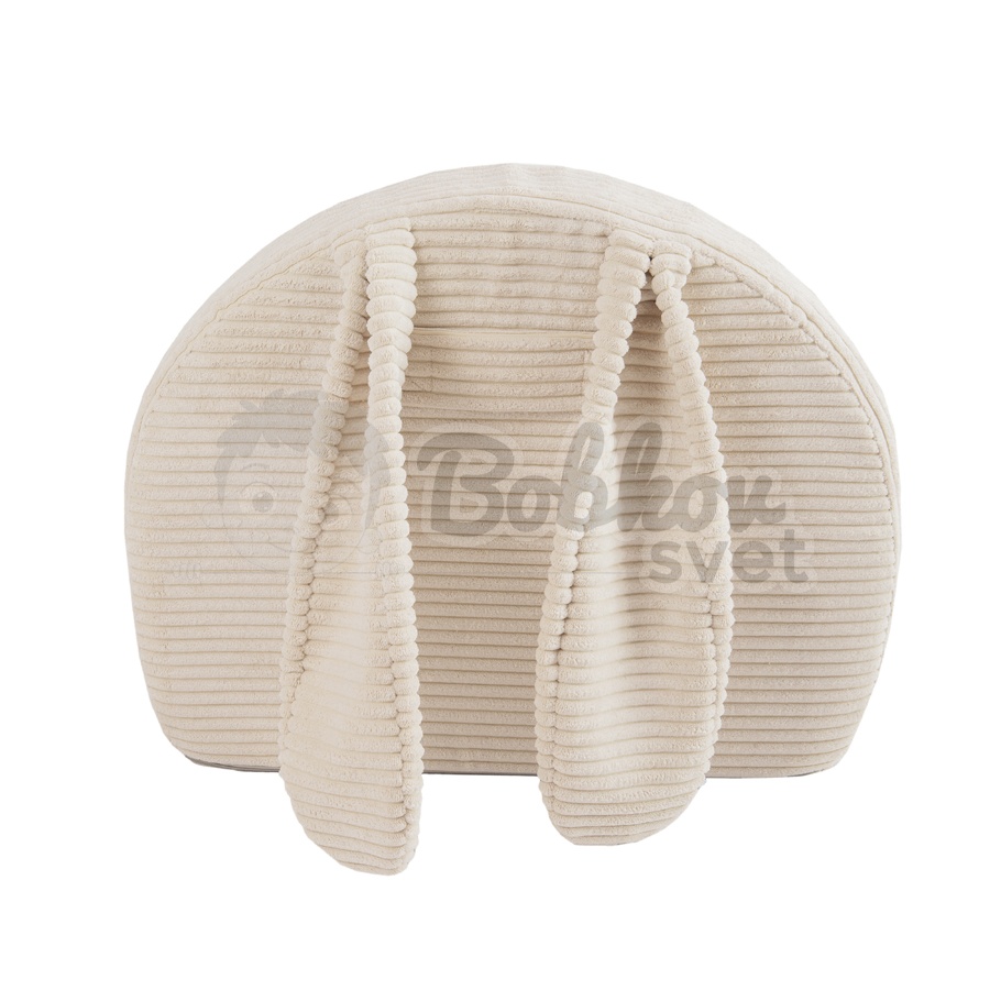 BUNNY detské kresielko do izby - menčester / Corduroy - BEIGE