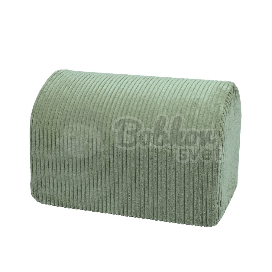 Penová hracia zostava BABY / 5 blokov na cvičenie - Corduroy Estetic GREEN