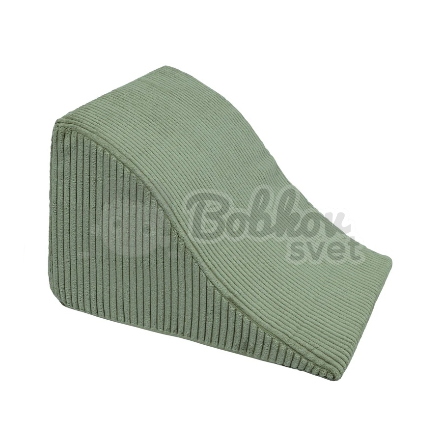 Penová hracia zostava BABY / 5 blokov na cvičenie - Corduroy Estetic GREEN