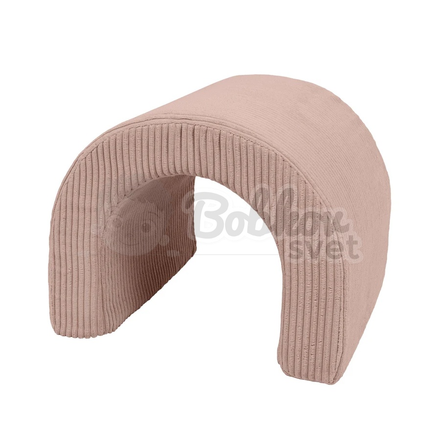 Penová hracia zostava BABY / 5 blokov na cvičenie - Corduroy Estetic PINK