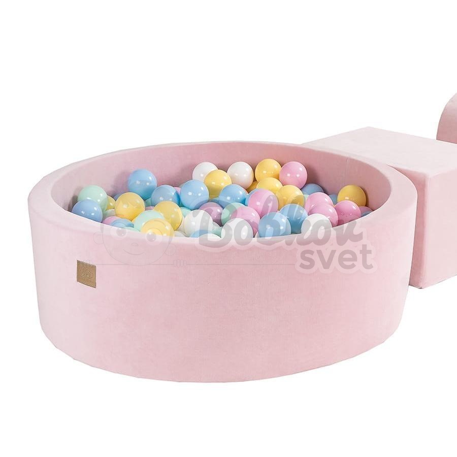 Penová hracia zostava so suchým bazénom MeowBaby® model 1039 s guličkami 200 ks