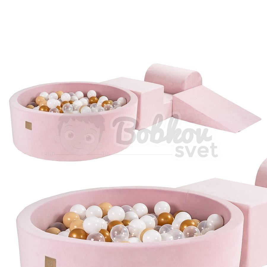 Penová hracia zostava so suchým bazénom MeowBaby® model 1042 s guličkami 200 ks