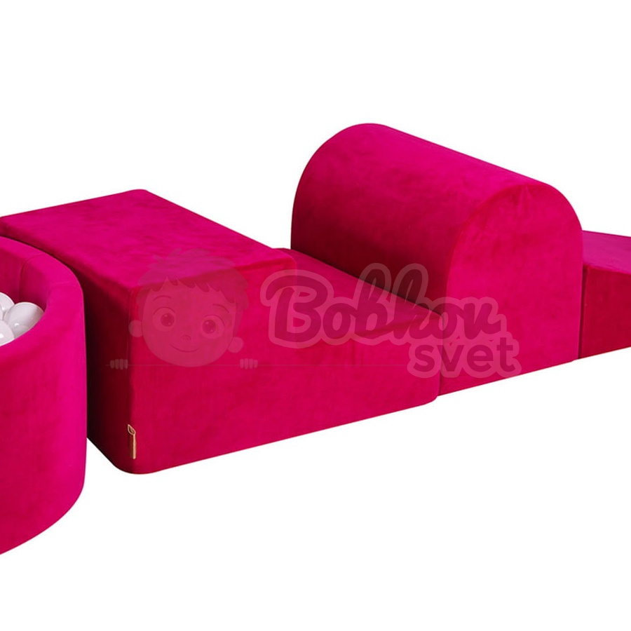 Penová hracia zostava so suchým bazénom MeowBaby® model 1272 s guličkami 200 ks