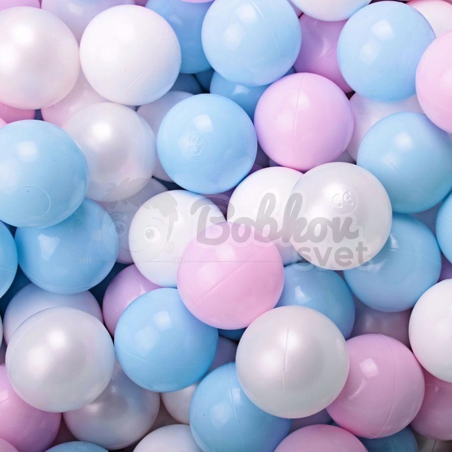 Bazénová hracia zostava Light pink + sada 100 guličiek - model KR1113