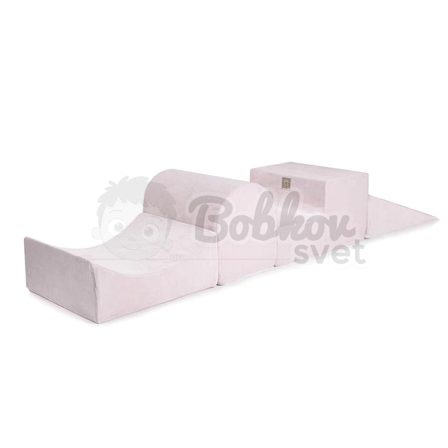 Penová hracia zostava / 4 bloky na cvičenie - farba ružová