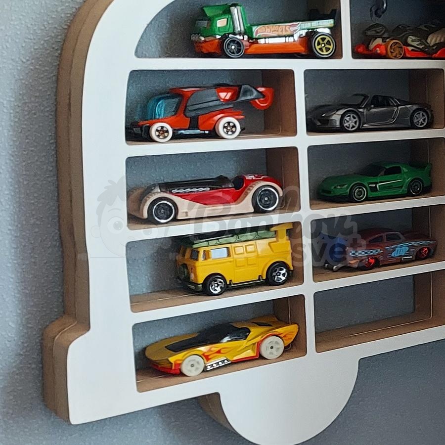 SMART organizér na malé autíčka / angličáky - model AUTOBUS
