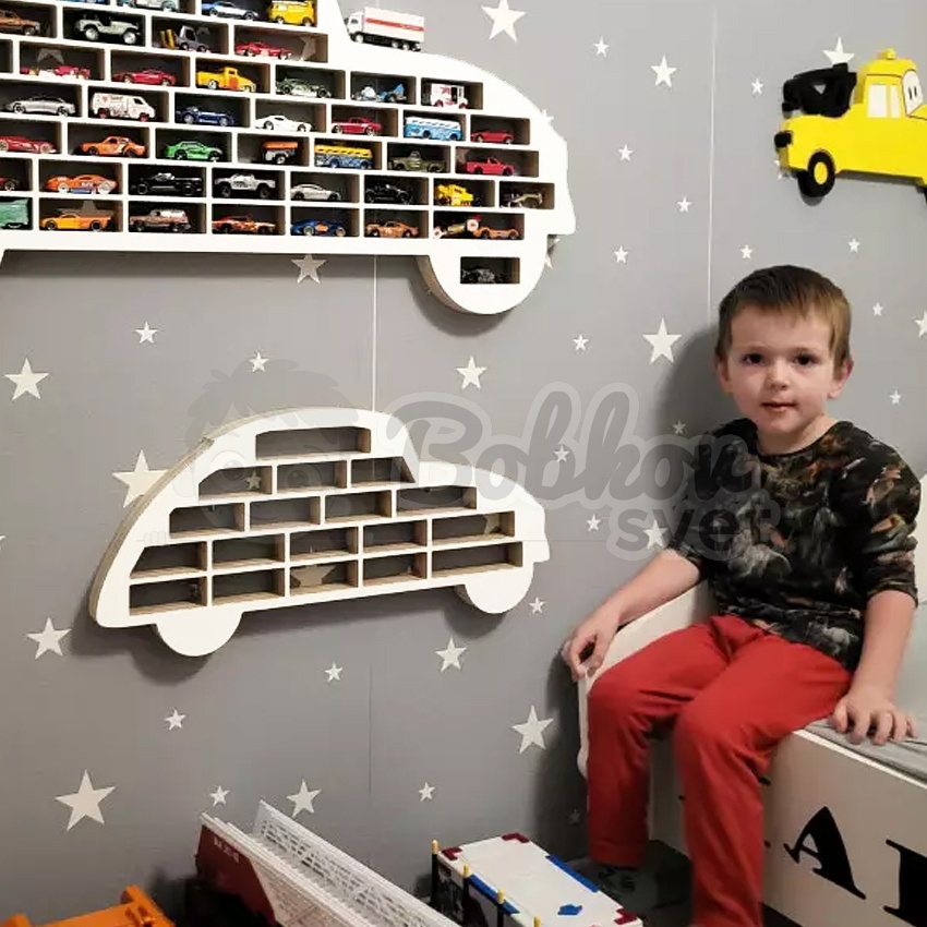 Organizér na malé autíčka / angličáky - model VW Garbus M
