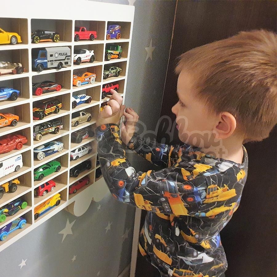 Veľký organizér na malé autíčka / angličáky - model TIR
