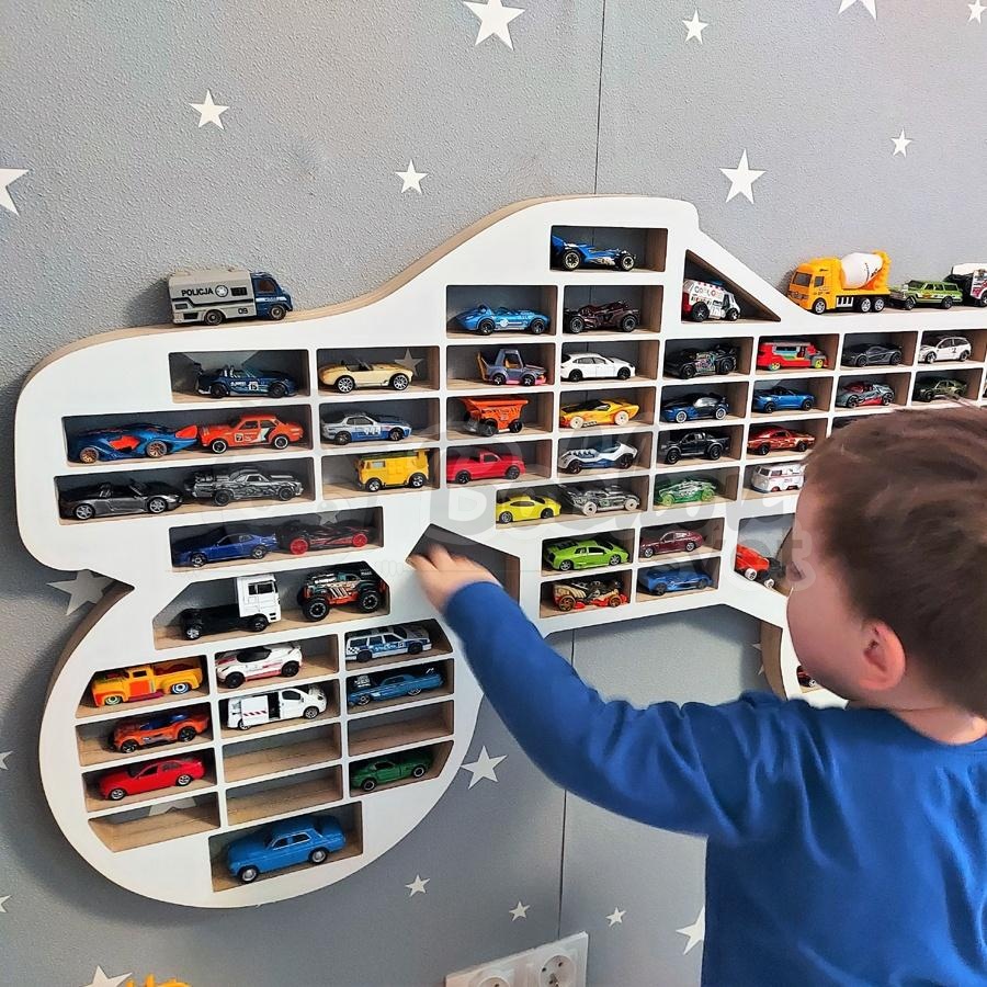 Veľký organizér na malé autíčka / angličáky - model MONSTER Truck