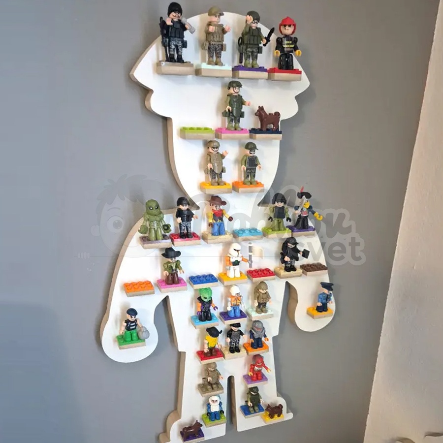 Organizér na LEGO postavičky / figúrky - POLÍCIA
