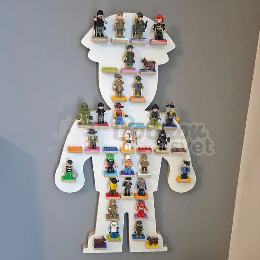 Organizér na LEGO postavičky / figúrky - POLÍCIA