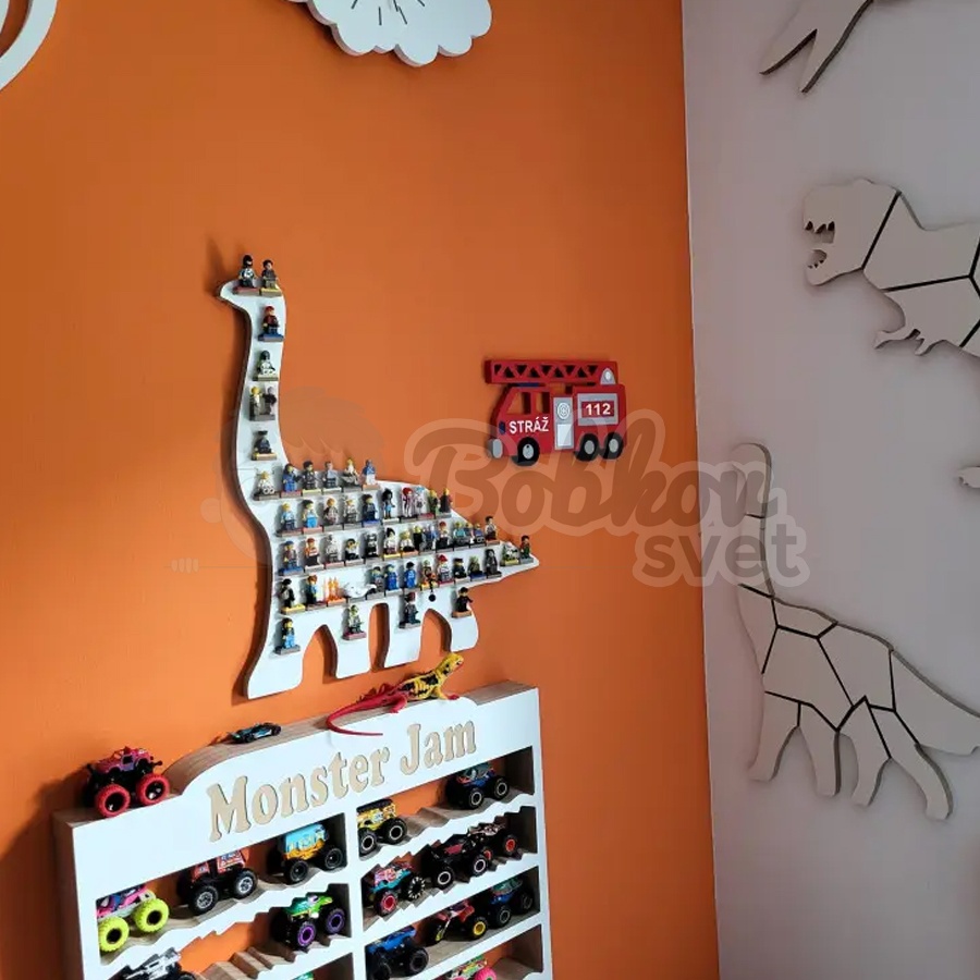 Organizér na LEGO postavičky / figúrky - model BRACHIOSAURUS
