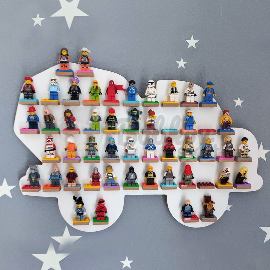 Organizér na LEGO postavičky / figúrky - model DOMIEŠVAČ